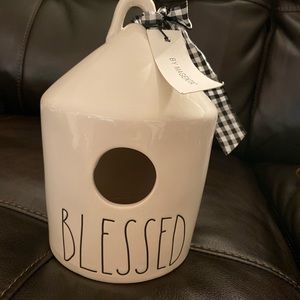 Rae Dunn Blessed Bird House NWT